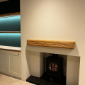Floating Mantel Beams
